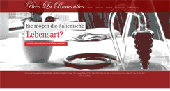 Desktop Screenshot of laromantica-thale.com